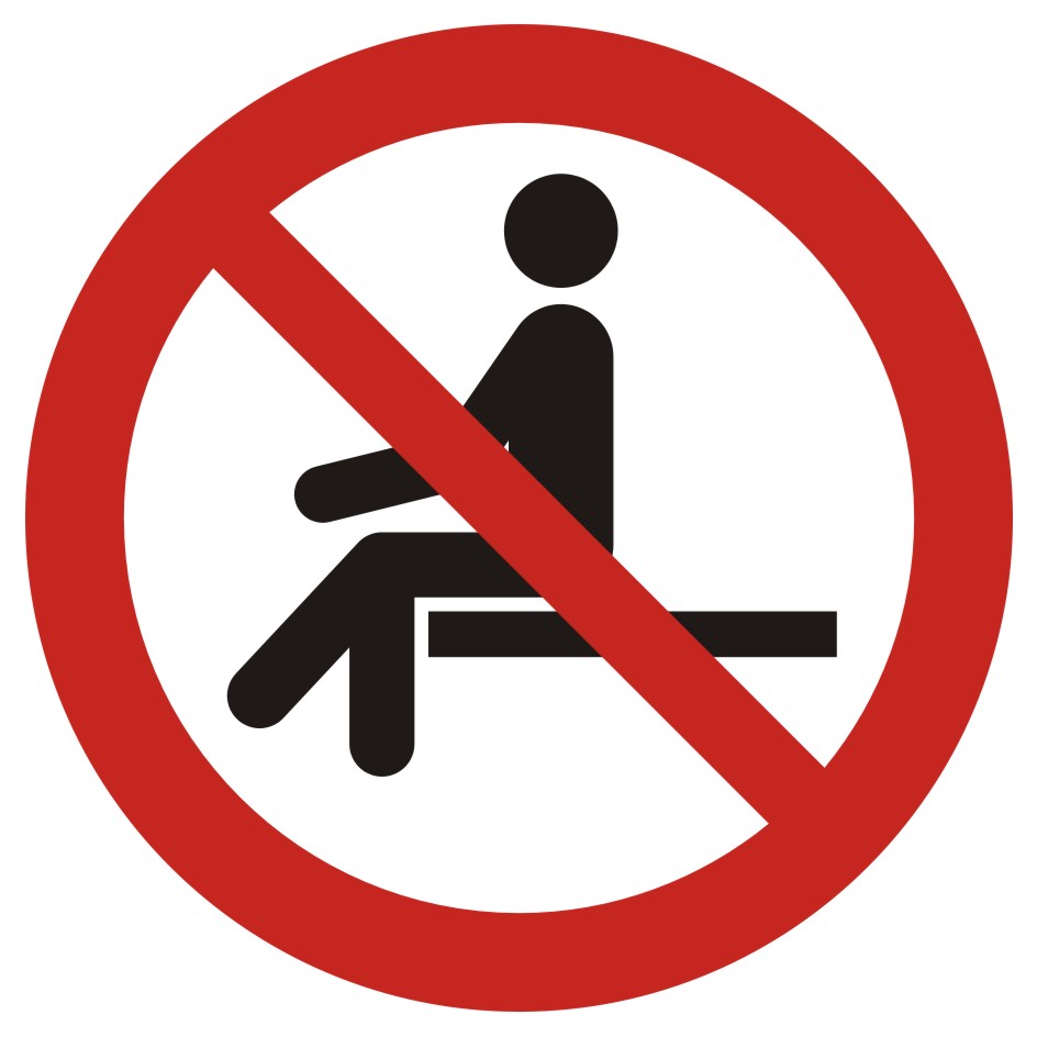 Zakaz siadania