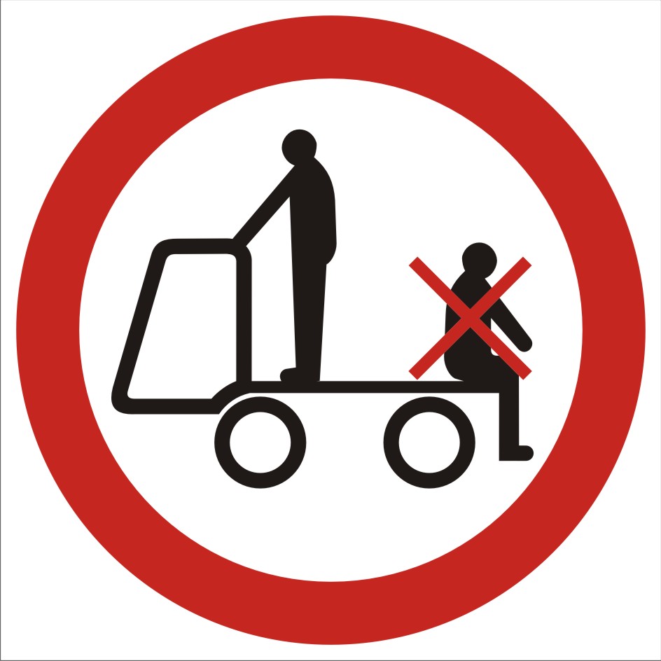 Zakaz przewozu osób na urządzeniach transportowych 2