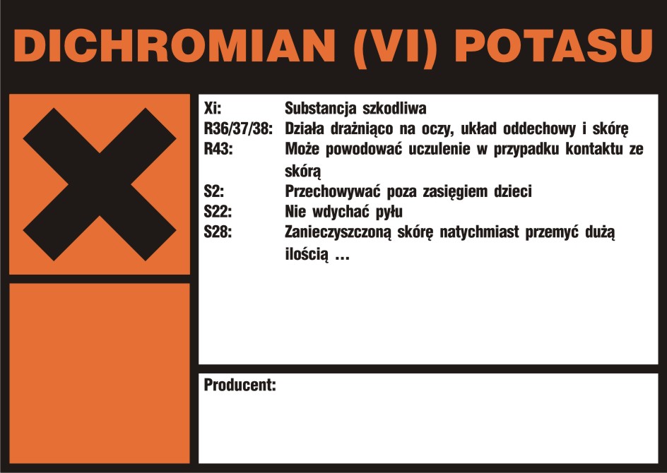 Dichromian (VI) potasu