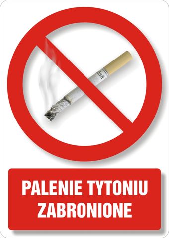 Palenie tytoniu zabronione 1