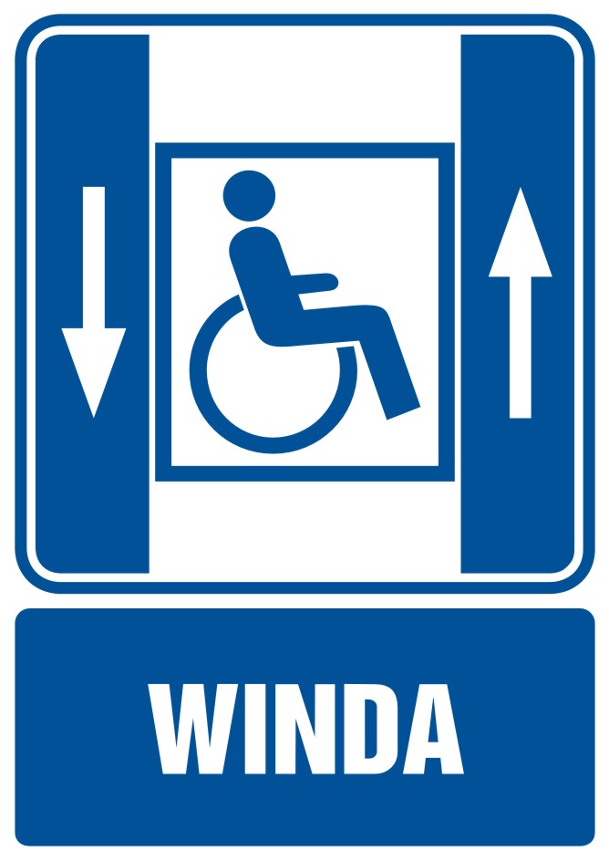 Dźwig osobowy dla niepełnosprawnych